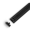 1m samlestang - magnetisk Slim Skinne belysningssystem, svart