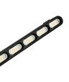 LED-lys - magnetisk slankt skinnesystem, svart, lysstyrke 880 lm, forbruk 11 W