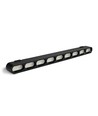 LED-lys - til magnetisk slank skinne system, svart, lysstyrke 1400, forbruk 18