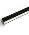 LED-lys - Magnetisk slankt skinnesystem, svart, lysstyrke 980 lm, forbruk 10,5W