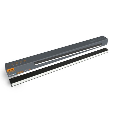 LED-lys - til magnetisk slankt skinnesystem, svart, lysstyrke: 1950, forbruk: 21