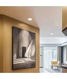 LED downlight 12W - rund, nøytral hvit, 230V, 1350lm