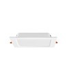 LED downlight 12W - Firkantet, nøytral hvit, 230V, 1400lm