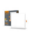 LED innbyggingsspot 15W - uten ramme, firkantet, nøytral hvit, 230V, 2100lm, 15W forbruk