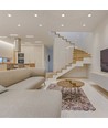 LED innbyggingsspot 9W - uten ramme, firkantet, nøytral hvit
