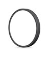 20W Ø26,4cm LED taklampe - 2000lm, 4000K, sort kant, 170 grader, IP20 innendørs