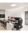 60x60 LED-panelramme - overflatemontert