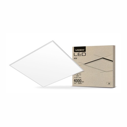 P404w LED-panel 40w - nøytral hvit, 230v, 5200lm, forbruk 40w