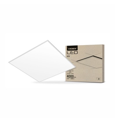 P404w LED-panel 40w - nøytral hvit, 230v, 5200lm, forbruk 40w