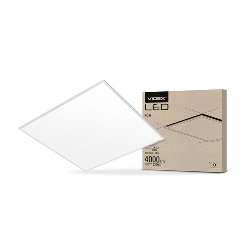 P406W LED-panel 40W - kald hvit, 230V, 5200lm, 40W forbruk