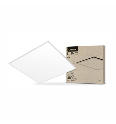 P406W LED-panel 40W - kald hvit, 230V, 5200lm, 40W forbruk