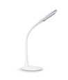 5,5W LED dimbar skrivebordslampe - Touch kontroll, 4000K, flicker free, hvit