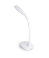 5,5W LED dimbar skrivebordslampe - Touch kontroll, 4000K, flicker free, hvit