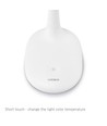 Denver bordlampe - LED, dimbar, hvit, 230V, 370lm, 5,5W