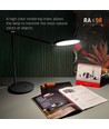 Tf15b bordlampe 20W - LED, dimbar, nøytral hvit, svart, 230V, 1450lm, forbruk 20W