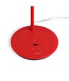 20W LED bordlampe - Rød, sensor og touchstyring, dimbar, 1450lm, RA 98, 4100K, 230V