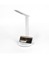 5W oppladbar LED skrivebordslampe - Touch dimbar, CCT, 2600mAh batteri, hvit, inkl. USB-kabel