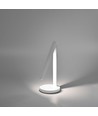 LED oppladbar bordlampe - hvit, forbruk: 5