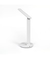5W oppladbar LED skrivebordslampe - Touch dimbar, CCT, 2600mAh batteri, hvit, inkl. USB-kabel
