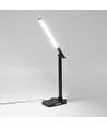 LED skrivebordslampe - trådløs lading, svart, 230V, 700lm, 18W