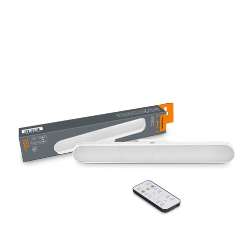 Oppladbart LED-lys - med fjernkontroll, lysstyrke 150 lm, forbruk 1,5 W