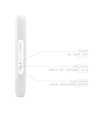 Oppladbar LED-lampe - med bevegelsessensor og CCT, fjernkontroll