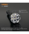 LED bærbar lommelykt - 5000K, lysstyrke: 5500, forbruk: 20