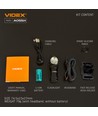 LED bærbar lykt - 5700K, lysstyrke: 600, forbruk: 10