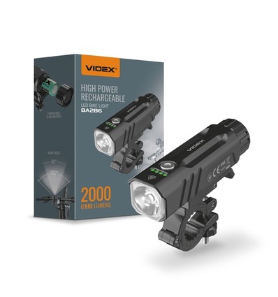 LED sykkellykt - 5000K, lysstyrke: 2000, forbruk: 20