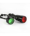 Taktisk LED-lykt - kald hvit
