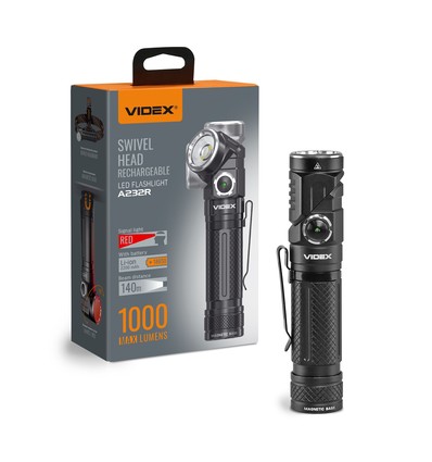 LED bærbar lykt - 5000K, lysstyrke 1000lm, forbruk 10W