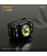 LED hodelykt - 5000K, lysstyrke: 410, forbruk: 5