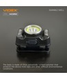 LED hodelykt - 5000K, lysstyrke: 410, forbruk: 5