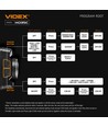 LED hodelykt - 5000K, lysstyrke: 410, forbruk: 5