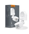 PIR bevegelses- og lyssensor 1200W - 230V