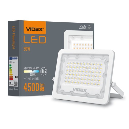 Luca spotlys 50W - LED, flood, nøytral hvit, 230V, 4500lm