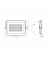 Luca spotlys 50W - LED, flood, nøytral hvit, 230V, 4500lm