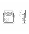 Luca spot 10W - LED, med bevegelsessensor, nøytral hvit, 230V, 900 lm, forbruk 10 W