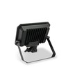 30W LED lyskaster med sensor - 5000K, IP65, sort, PIR bevegelsessensor, utendørs
