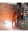 Emeka spotlys 50W - LED, oppladbar, flood, nøytral hvit