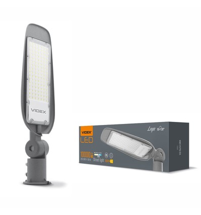 100W LED gatelykt - Ø65mm, IP65, 5000K