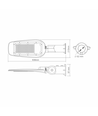 Leya LED 150W - nøytral hvit, 230V, lysstyrke 15000, forbruk 150