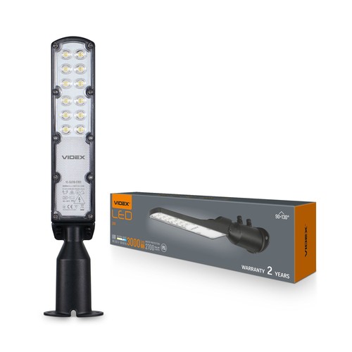 Sle18 LED gatebelysning 30W - IP65, 5000K, 220V