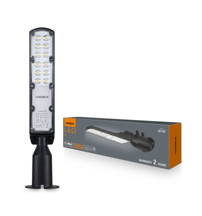 Sle18 LED gatebelysning 30W - IP65, 5000K, 220V