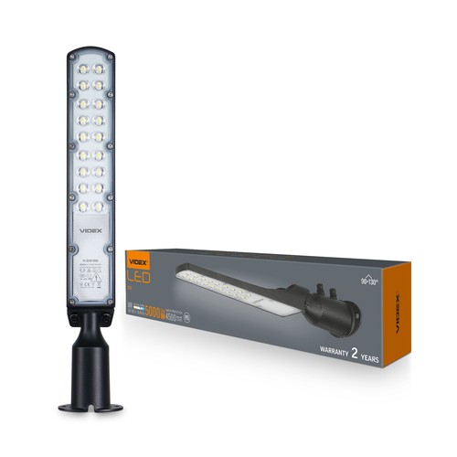 Sle18 LED gatebelysning 50W - IP65, 5000K, 220V