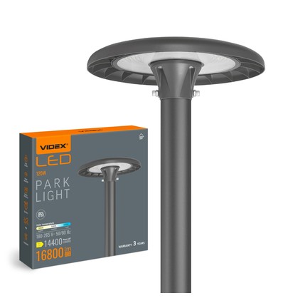 LED parklys 120W - IP65, 220V