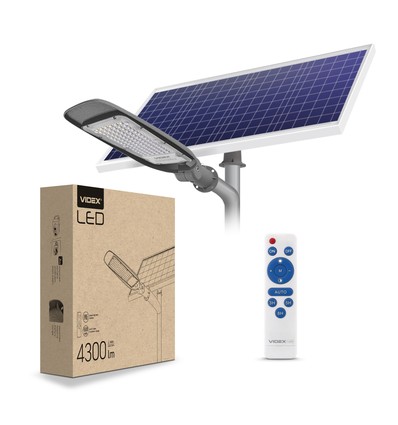 LED solcelle gatebelysning - lysstyrke: 4300