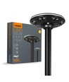 LED solcelle parklys - med bevegelsessensor