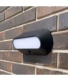 LED vegglampe - solcelle, med bevegelsessensor, 5000K