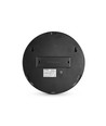 500lm solcelle vegglampe med sensor - IP54, 5000K, sort, 220x220mm, bevegelsessensor